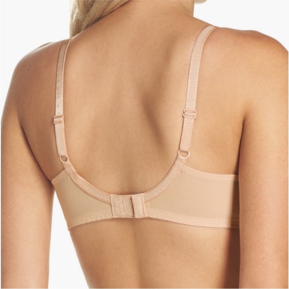 Wacoal La Femme Underwire T-Shirt Bra 853117 - 32E (US 32DD) “Naturally Nude” - Picture 6 of 11